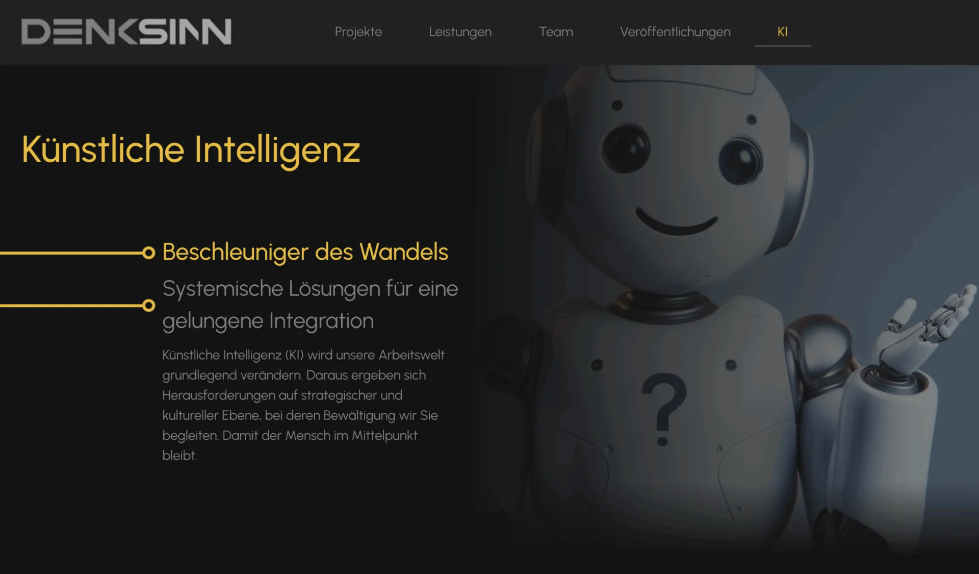 DenkSinn GmbH – Transformationsagentur für strategische KI-Transformation